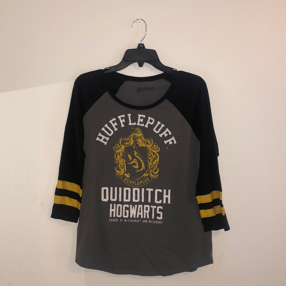 Harry Potter/Hufflepuff long sleeved top